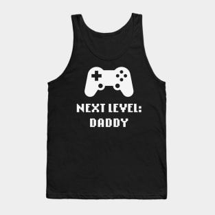 Next Level: Daddy (Dad / Expectant Father / White) Tank Top